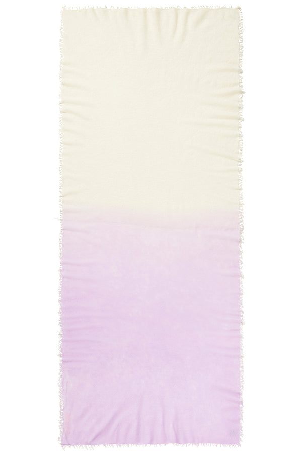 Pur Schoen Schal ombre flieder-natural im Angebot