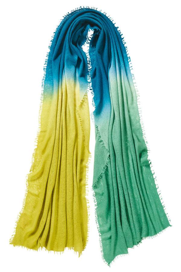 Pur Schoen Schal ombre hortensie Schlussverkauf