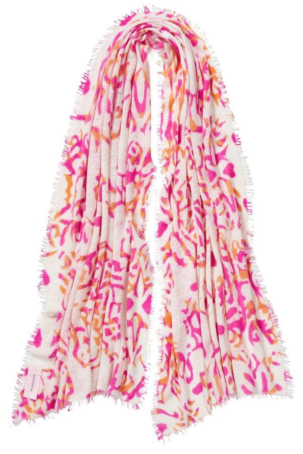 Pur Schoen Schal djungle heart pink Meist gekauft
