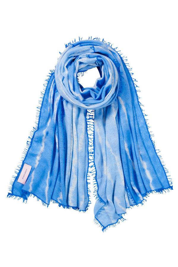 Pur Schoen Schal miss patch java sky blue Sonderangebot