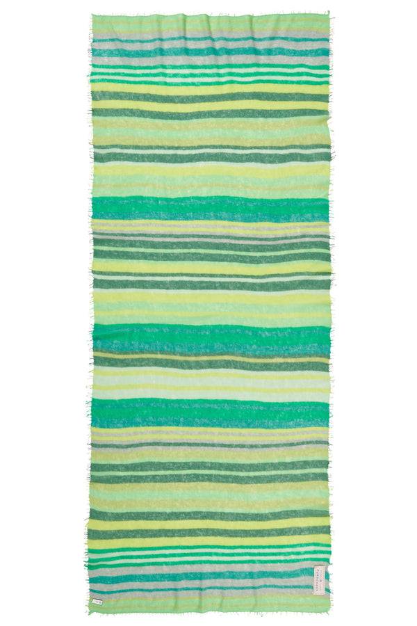 Pur Schoen Schal rainbow green dream Online Outlet