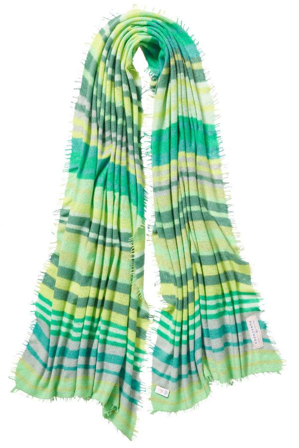 Pur Schoen Schal rainbow green dream Online Outlet