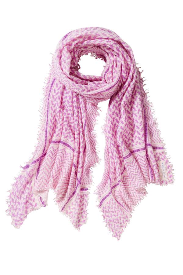Pur Schoen Schal pali ps flieder-puder rose Saisonale Angebote