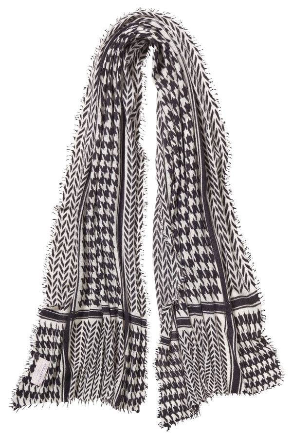 Pur Schoen Schal milano black-natural Letzter Tag