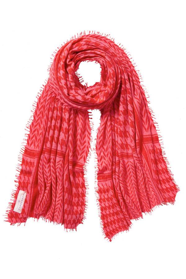 Pur Schoen Schal milano melone-chili red Discount Store für neue Produkte