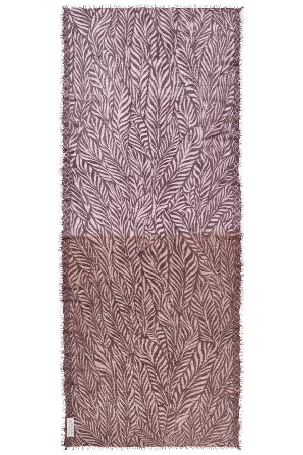 Pur Schoen Schal leafgarden multi nougat dark Super Rabatt