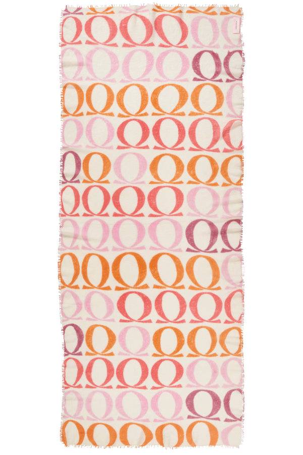 Pur Schoen Schal logo-love bigO multi 2 Kostenloser Versand international