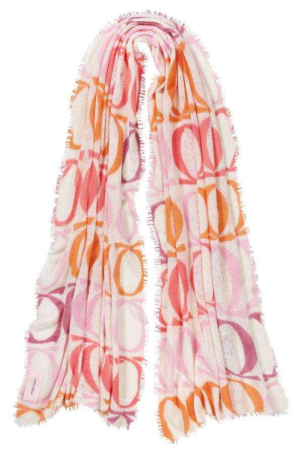 Pur Schoen Schal logo-love bigO multi 2 Kostenloser Versand international