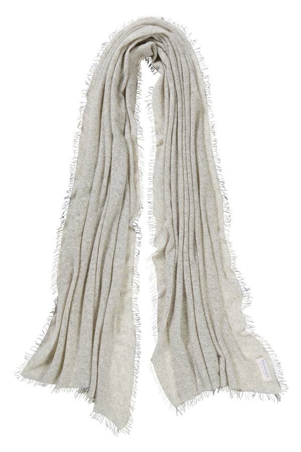 Pur Schoen Schal grey fransen stone grey Günstiger Verkauf