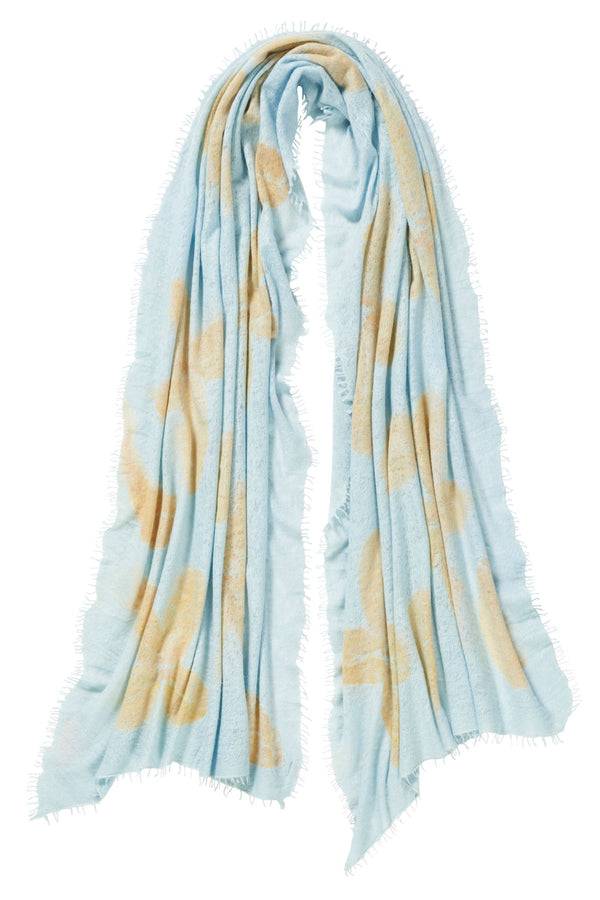 Pur Schoen Schal garden of nepal bleu Fabrik Onlineshop