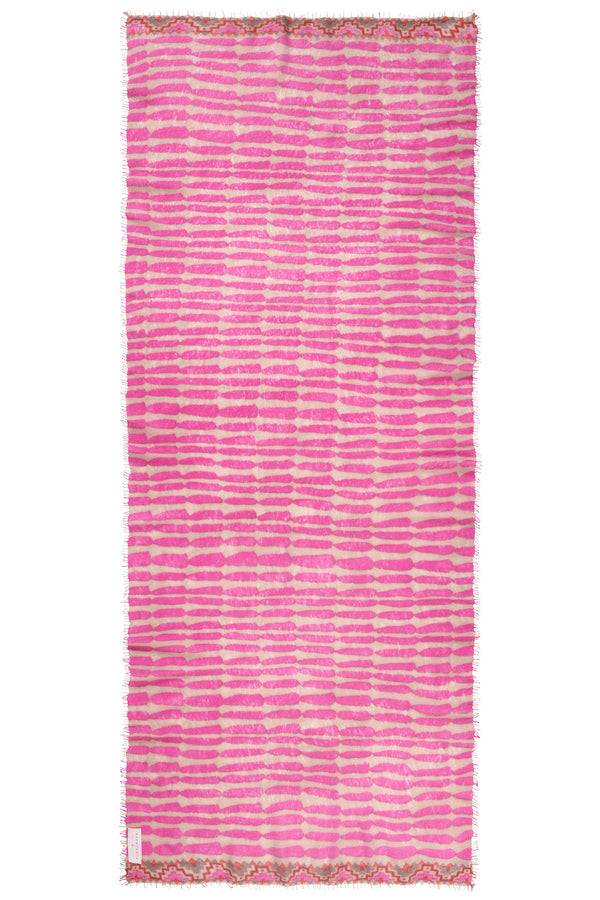Pur Schoen Schal habbat pink-camel Sonderangebot