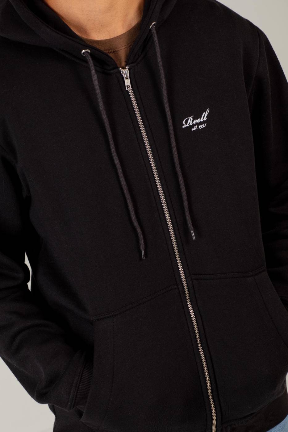 Reell Staple Logo Zip Hoodie Tägliche Deals