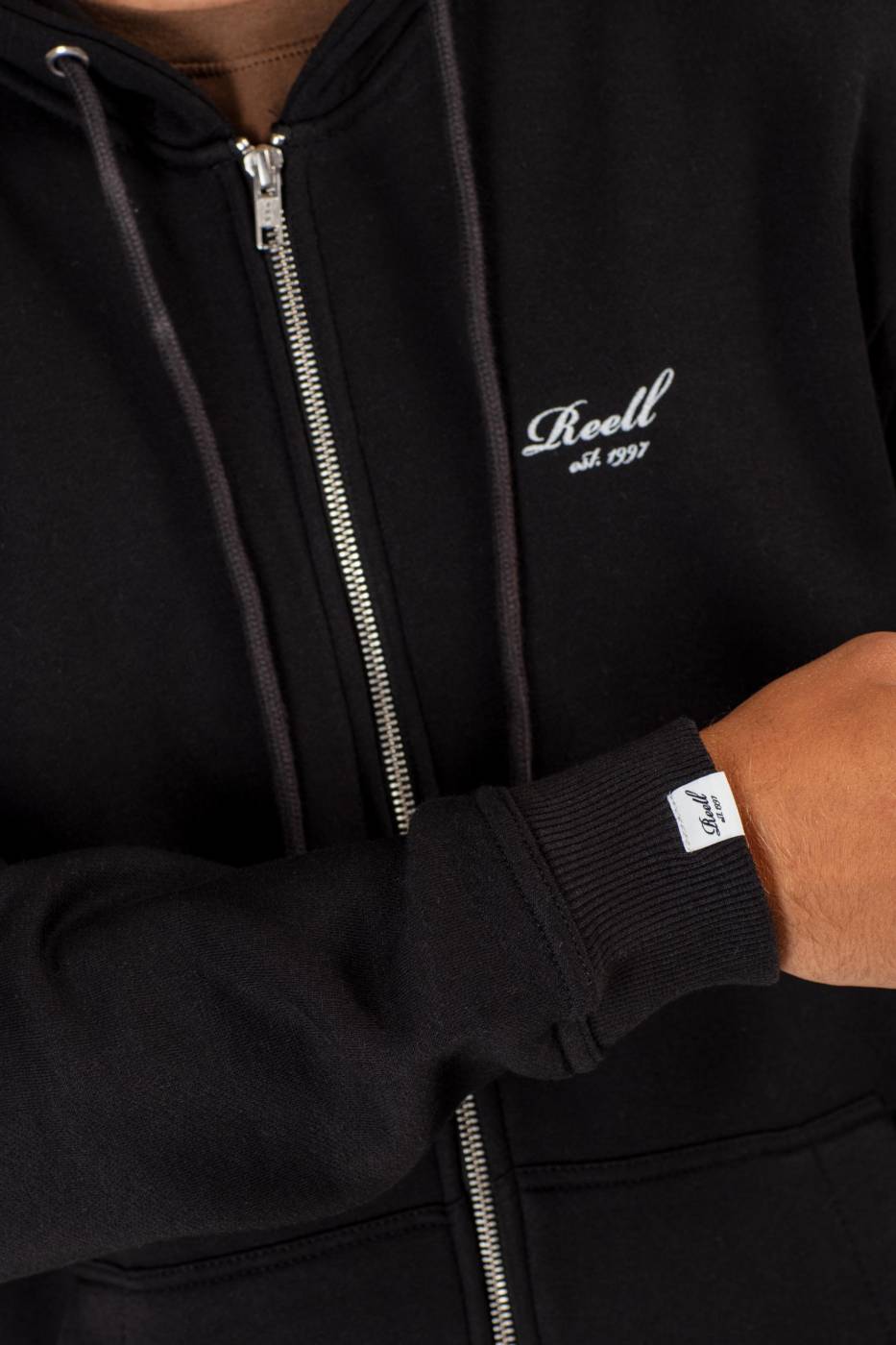Reell Staple Logo Zip Hoodie Tägliche Deals