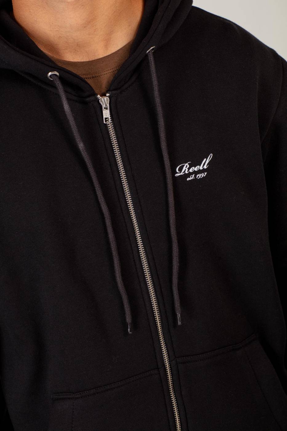 Reell Staple Logo Zip Hoodie Tägliche Deals
