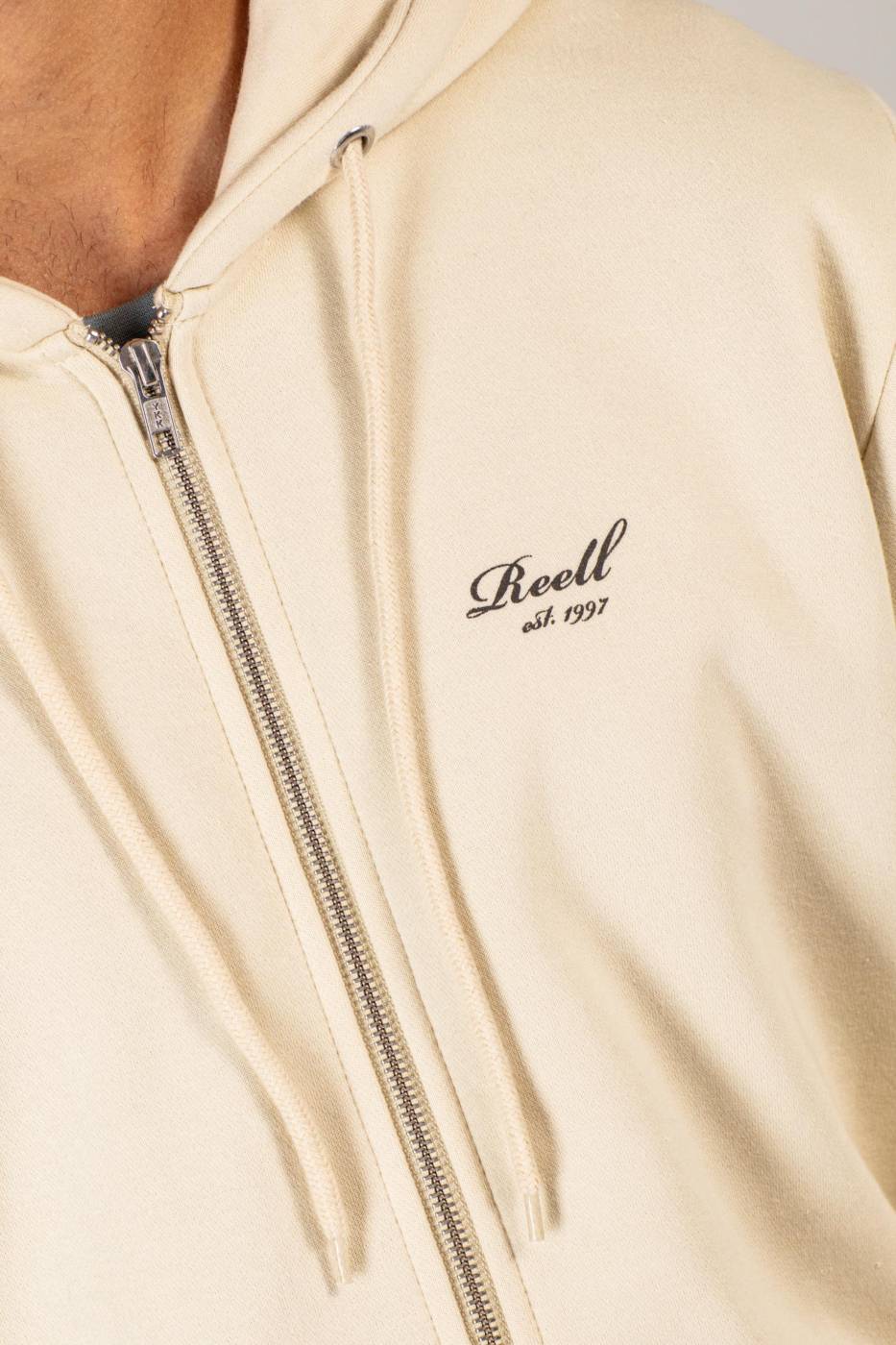 Reell Staple Logo Zip Hoodie Sonderangebote