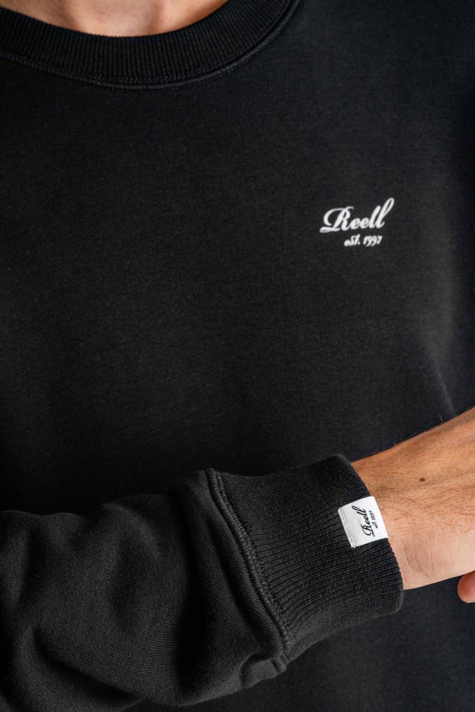 Reell Staple Terry Crewneck Begrenzte Freigabe