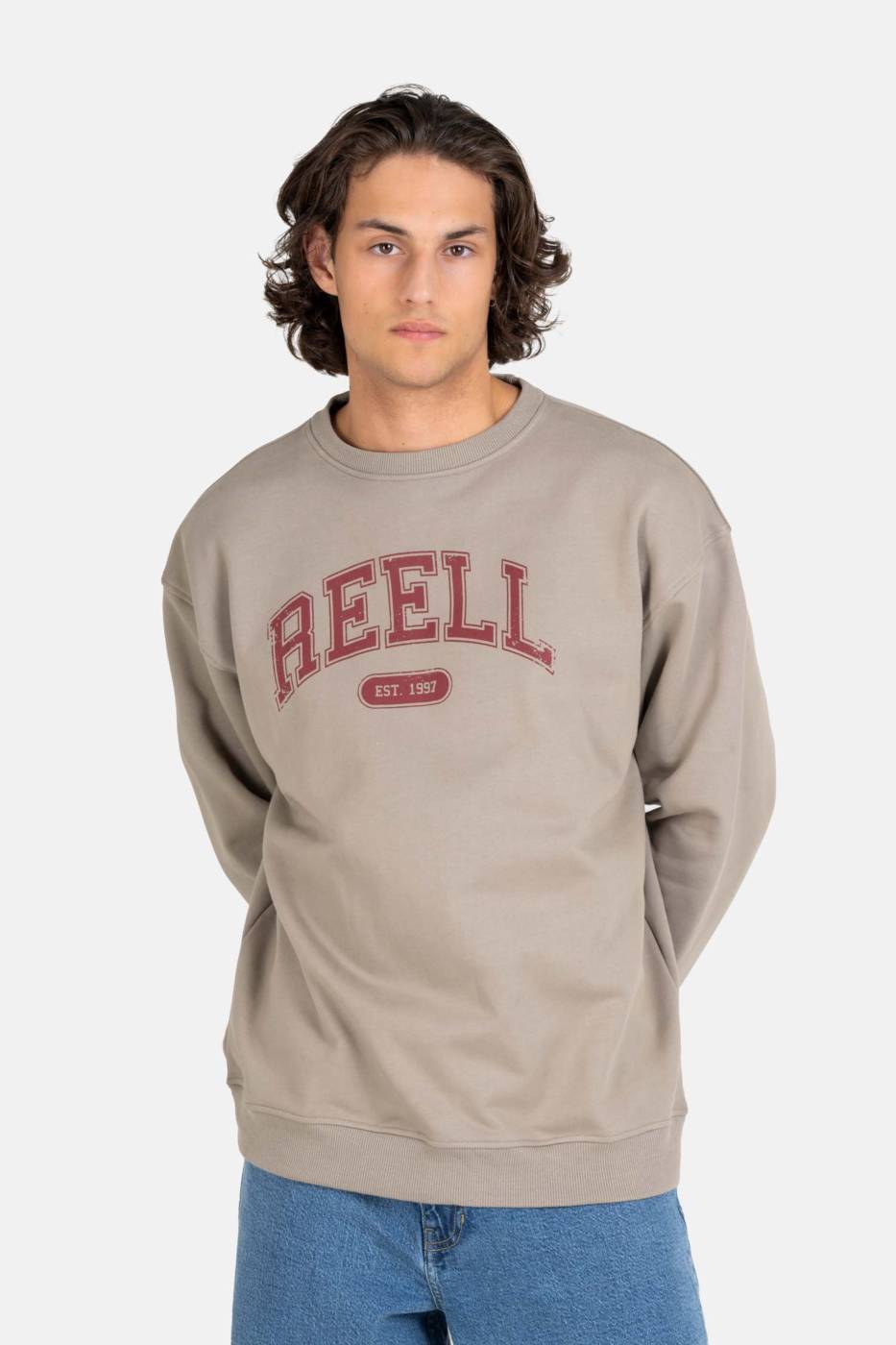 Reell Team Crewneck Günstiger Verkauf
