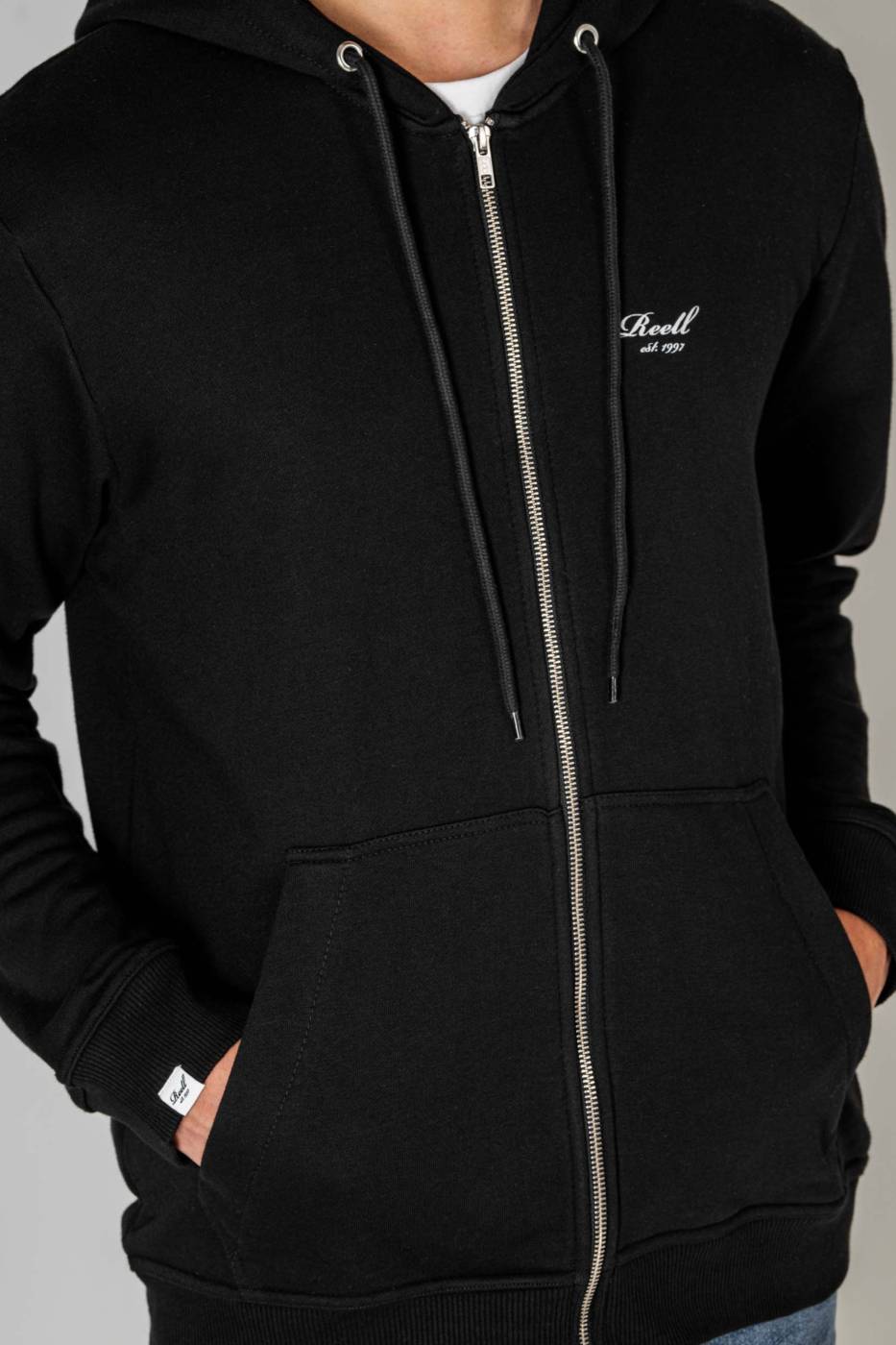 Reell Staple Terry Zip Hoodie 50% Rabatt mit kostenlosem Versand