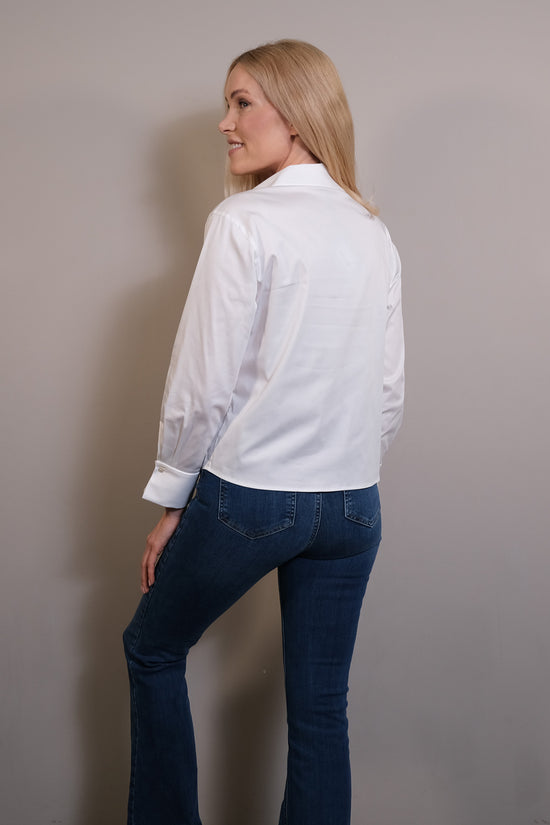 Soluzione Bluse mit Umschlagsmanschette Dana Kostenloser Versand international