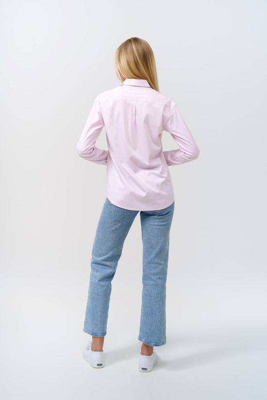 Soluzione Lockere Jerseybluse Lina Kostenloser Versand