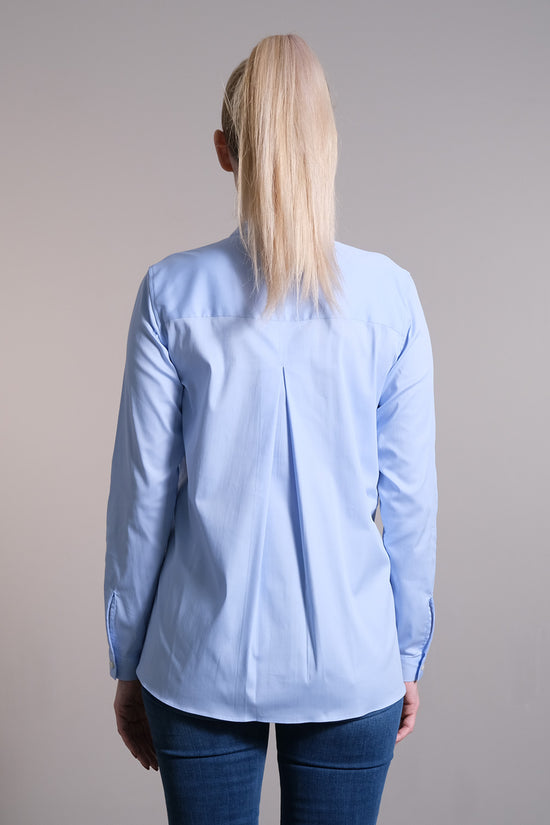 Soluzione Bluse mit Stehkragen Lucia Flash Sale