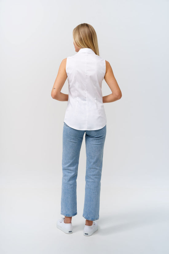 Soluzione Ärmellose Bluse Carlotta Neuheiten