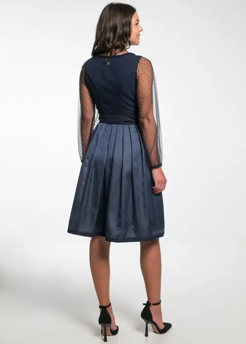 Spieth&Wensky Dirndl "Element" midiArtikelnummer SW-430200-1147-2349 Kostenloser Versand