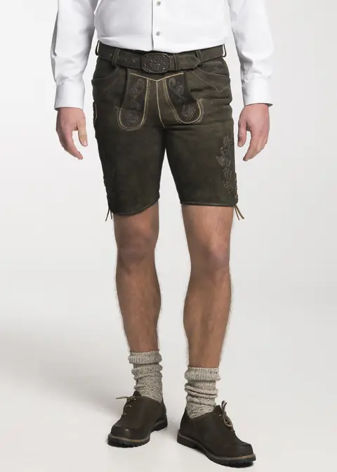Spieth&Wensky Lederhose "Wagnun" 45cmArtikelnummer SW-390830-1487-6479 Zeitbegrenzte Promotion