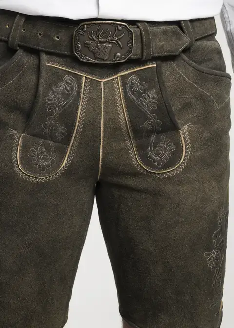 Spieth&Wensky Lederhose "Wagnun" 45cmArtikelnummer SW-390830-1487-6479 Zeitbegrenzte Promotion