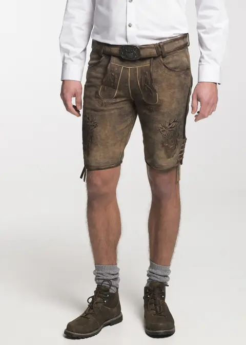 Spieth&Wensky Lederhose "Marc" 45cmArtikelnummer SW-330275-1487-6173 Bis zu 50% Rabatt