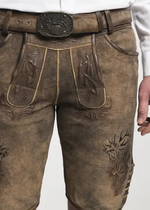 Spieth&Wensky Lederhose "Marc" 45cmArtikelnummer SW-330275-1487-6173 Bis zu 50% Rabatt