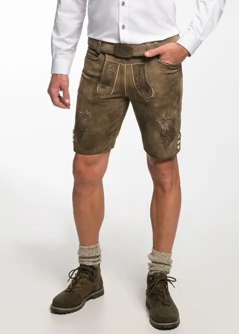 Spieth&Wensky Lederhose "FCB - Enor"Artikelnummer SW-430470-1487-6612 Sonderangebot der Fabrik