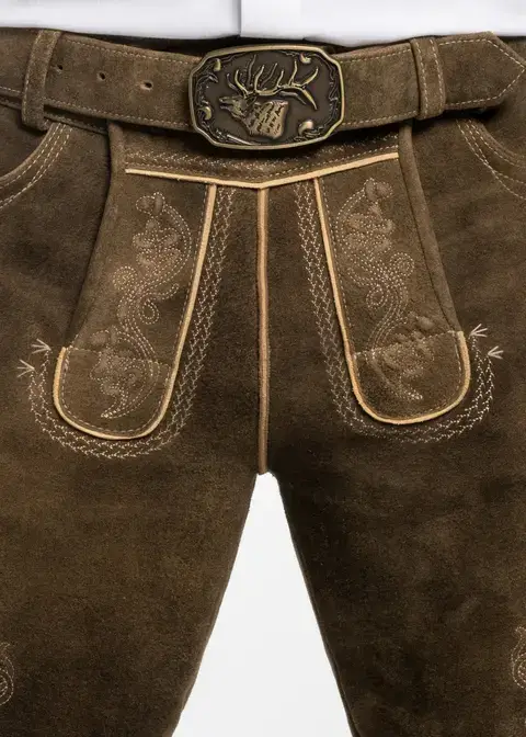 Spieth&Wensky Lederhose "Erfurt"Artikelnummer SW-430370-0648-6603 Vierteljährliche Förderung