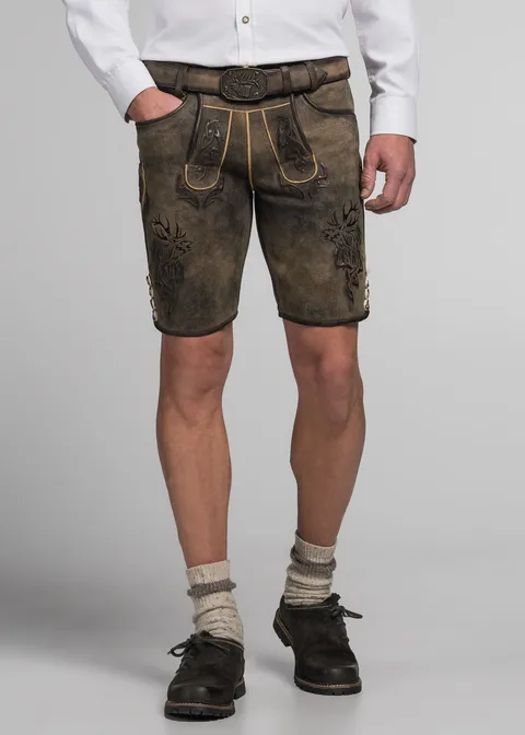 Spieth&Wensky Lederhose "Wayen"Artikelnummer SW-390880-1600-6481 50% Rabatt mit kostenlosem Versand