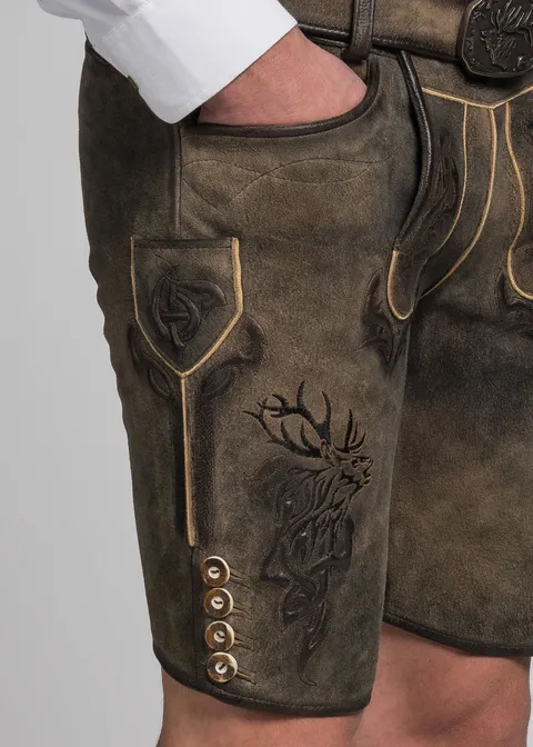 Spieth&Wensky Lederhose "Wayen"Artikelnummer SW-390880-1600-6481 50% Rabatt mit kostenlosem Versand