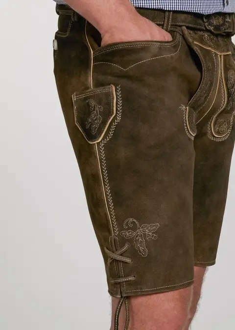 Spieth&Wensky Lederhose "Veit" 45cmArtikelnummer SW-261302-0648-4586 Kostenloser Versand international
