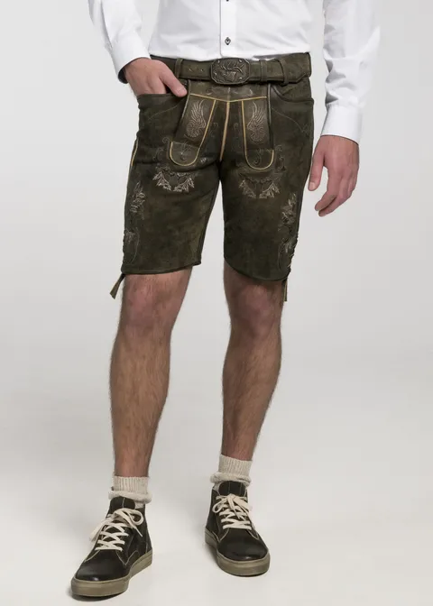 Spieth&Wensky Lederhose "Weikhard" 43 cmArtikelnummer SW-390890-1479-6482 Begrenzt auf 3 Tage