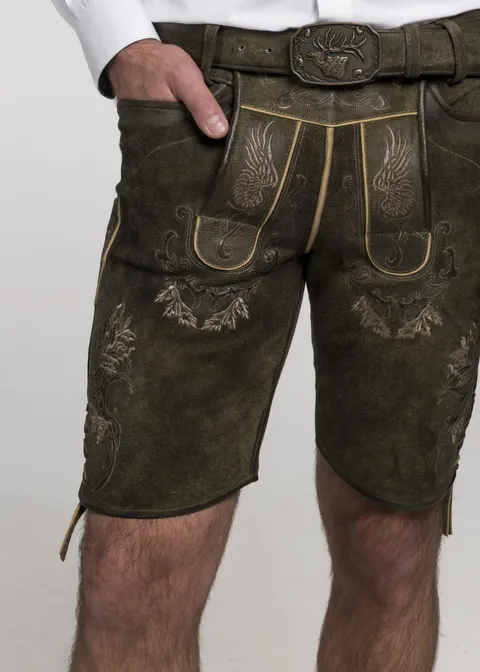 Spieth&Wensky Lederhose "Weikhard" 43 cmArtikelnummer SW-390890-1479-6482 Begrenzt auf 3 Tage