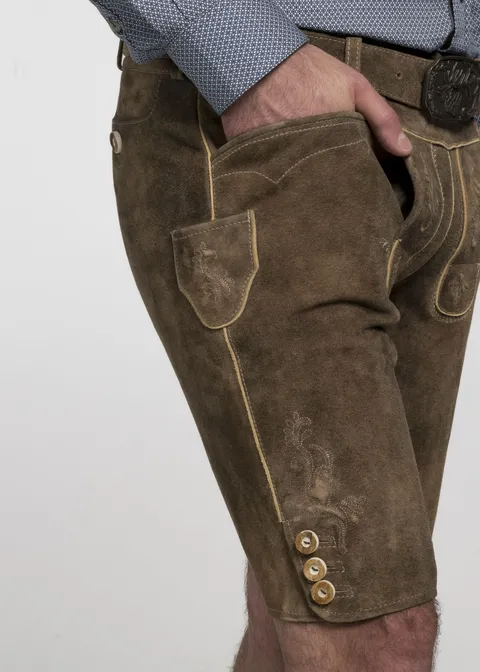 Spieth&Wensky Lederhose "Rampoldi" 45cmArtikelnummer SW-360659-0648-5536 Im Verkauf