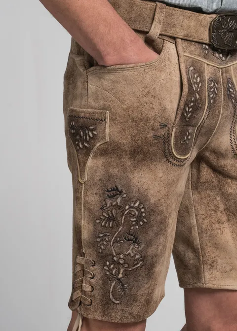 Spieth&Wensky Lederhose "Andro" 45cmArtikelnummer SW-400410-1483-6505 Rabatte dieses Monats