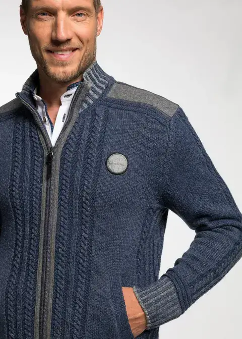 Spieth&Wensky Strickjacke "Erato"Artikelnummer SW-430830-1003-5359 Sonderangebot