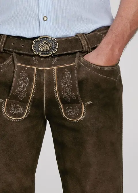 Spieth&Wensky Lederhose "Ottfried" 64cmArtikelnummer SW-330872-0648-4586 Wochenangebot