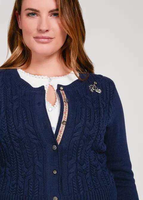 Spieth&Wensky Strickjacke "Seerose"Artikelnummer SW-370510-1514-4855 Auslauf
