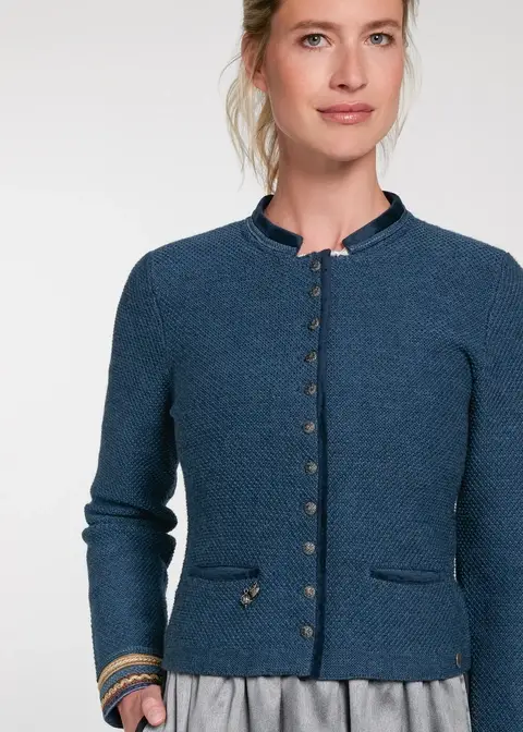 Spieth&Wensky Strickjacke "Wera"Artikelnummer SW-391120-1003-5359 Kostenloser Versand