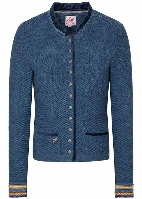 Spieth&Wensky Strickjacke "Wera"Artikelnummer SW-391120-1003-5359 Kostenloser Versand
