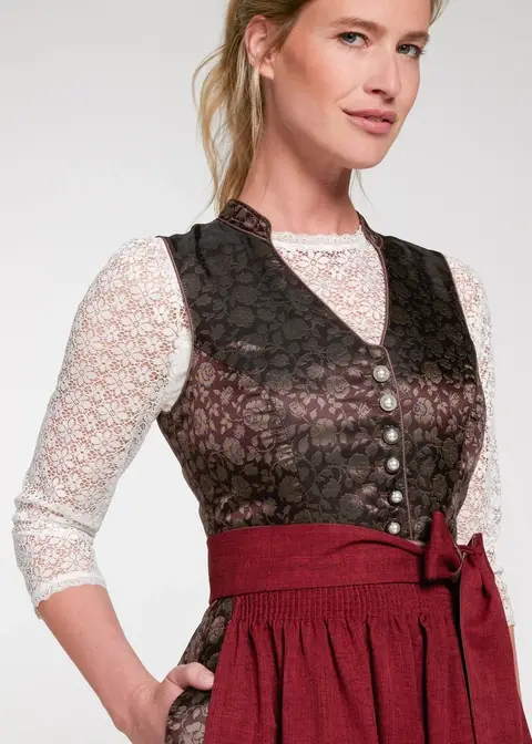 Spieth&Wensky Dirndl "Werny" 60cmArtikelnummer SW-390404-1504-2139 Saisonschlussverkauf