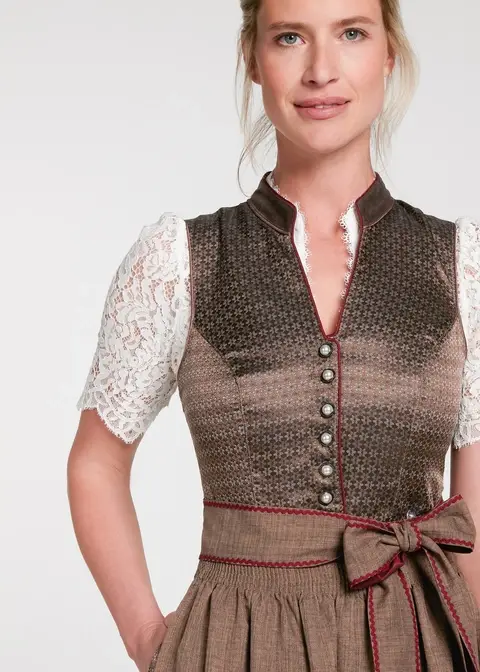 Spieth&Wensky Dirndl "Watt" 60cmArtikelnummer SW-390384-1504-4092 Black Friday