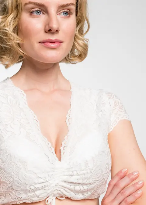 Spieth&Wensky Dirndlbluse "Eleonor"Artikelnummer SW-431610-1189-4506 zollfrei