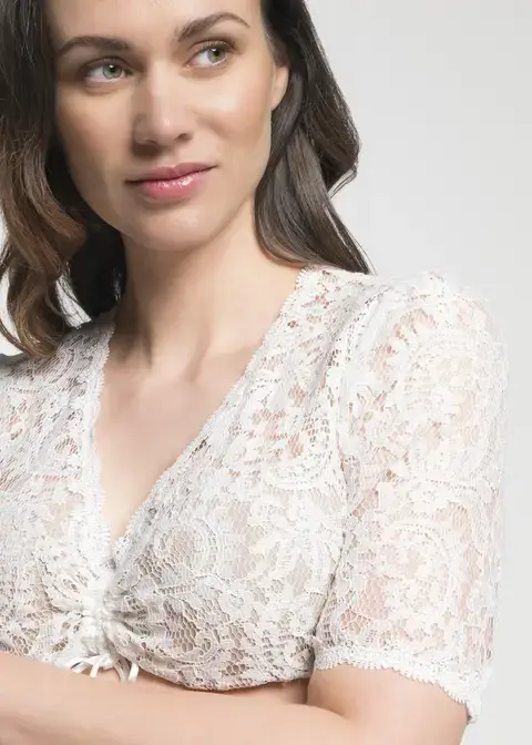 Spieth&Wensky Dirndlbluse "Hadia"Artikelnummer SW-311801-1189-2014 50% Rabatt für begrenzte Zeit