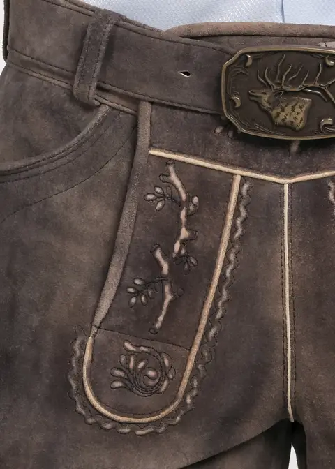 Spieth&Wensky Lederhose "Pinzgau" 43cmArtikelnummer SW-351419-1482-6072 Outlet